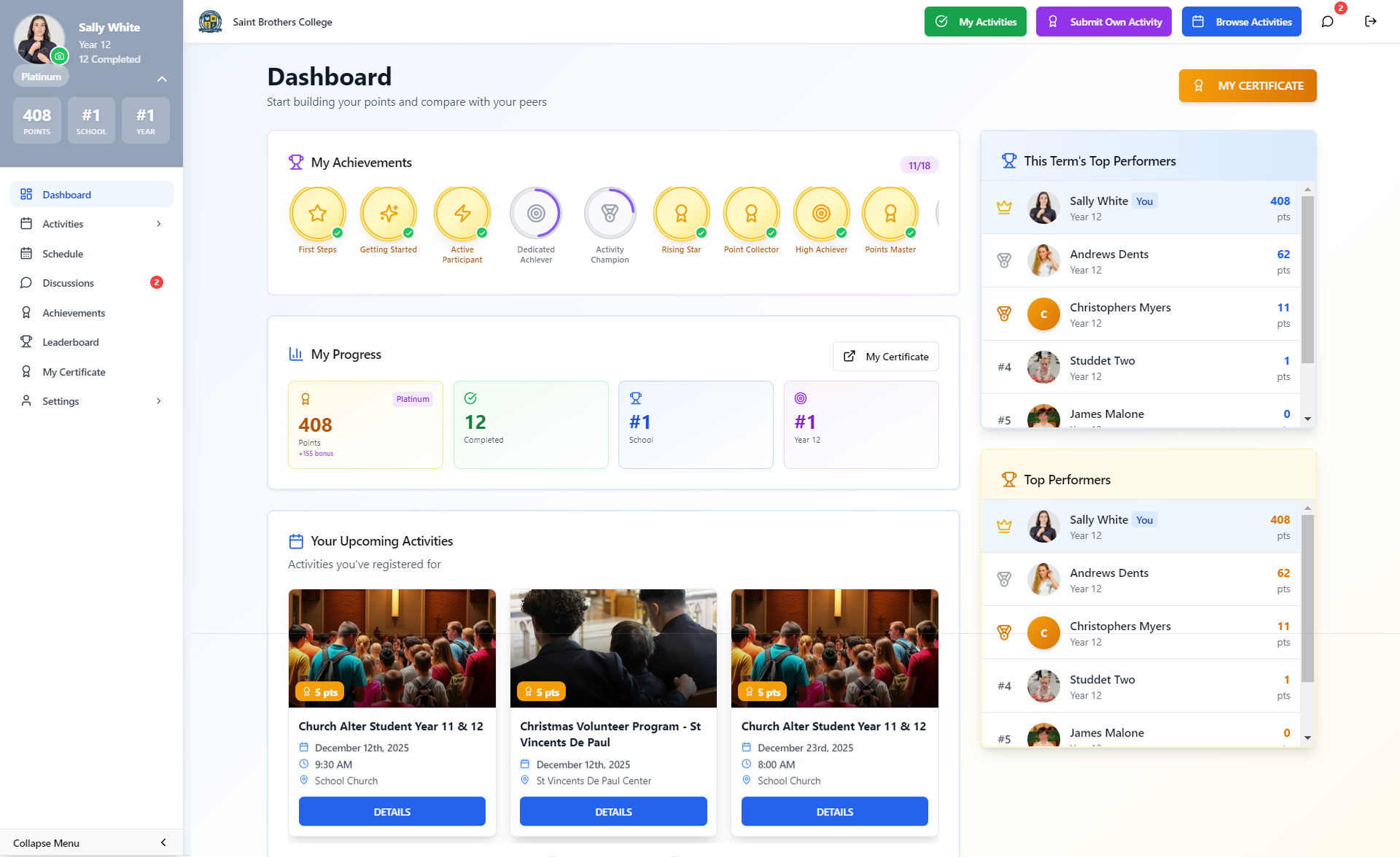 student-dash